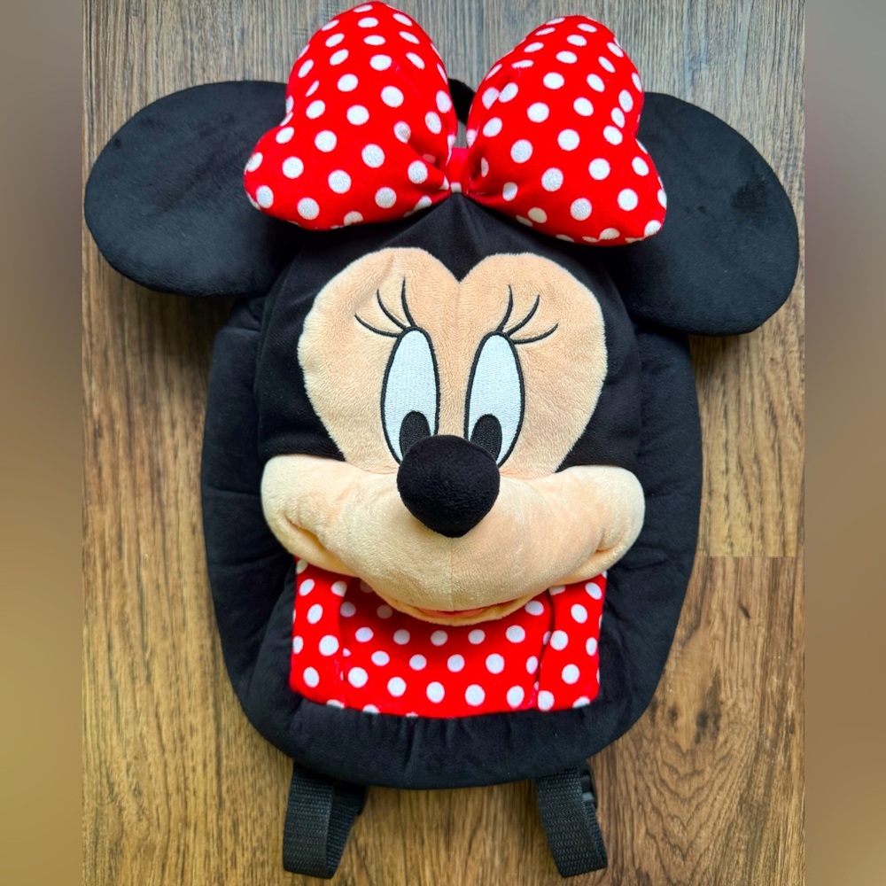 Disney Parks Minnie Backpack With Adjustable Straps